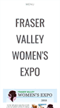 Mobile Screenshot of fraservalleywomensexpo.com