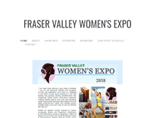 Tablet Screenshot of fraservalleywomensexpo.com